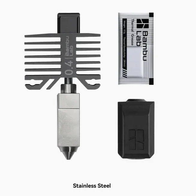 Bambu Lab - Hotend with Hardened Steel Nozzle (X1/P1)