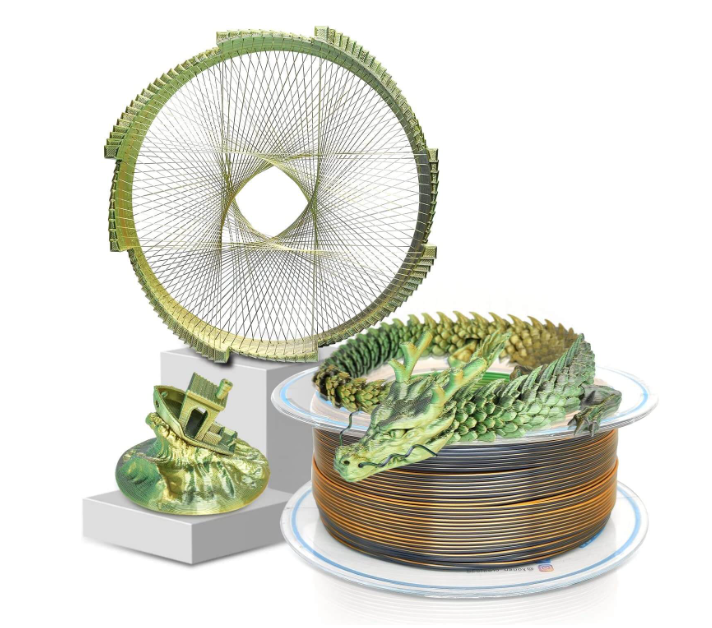 RepRapper Technologies Co-extruded PLA - Silk & Matte - 1 KG