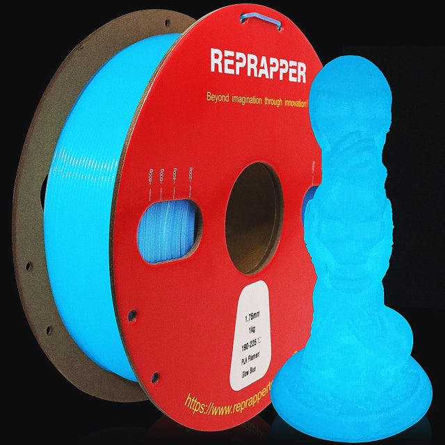 RepRapper Technologies - Glow-in-the-dark PLA - 1.75 mm