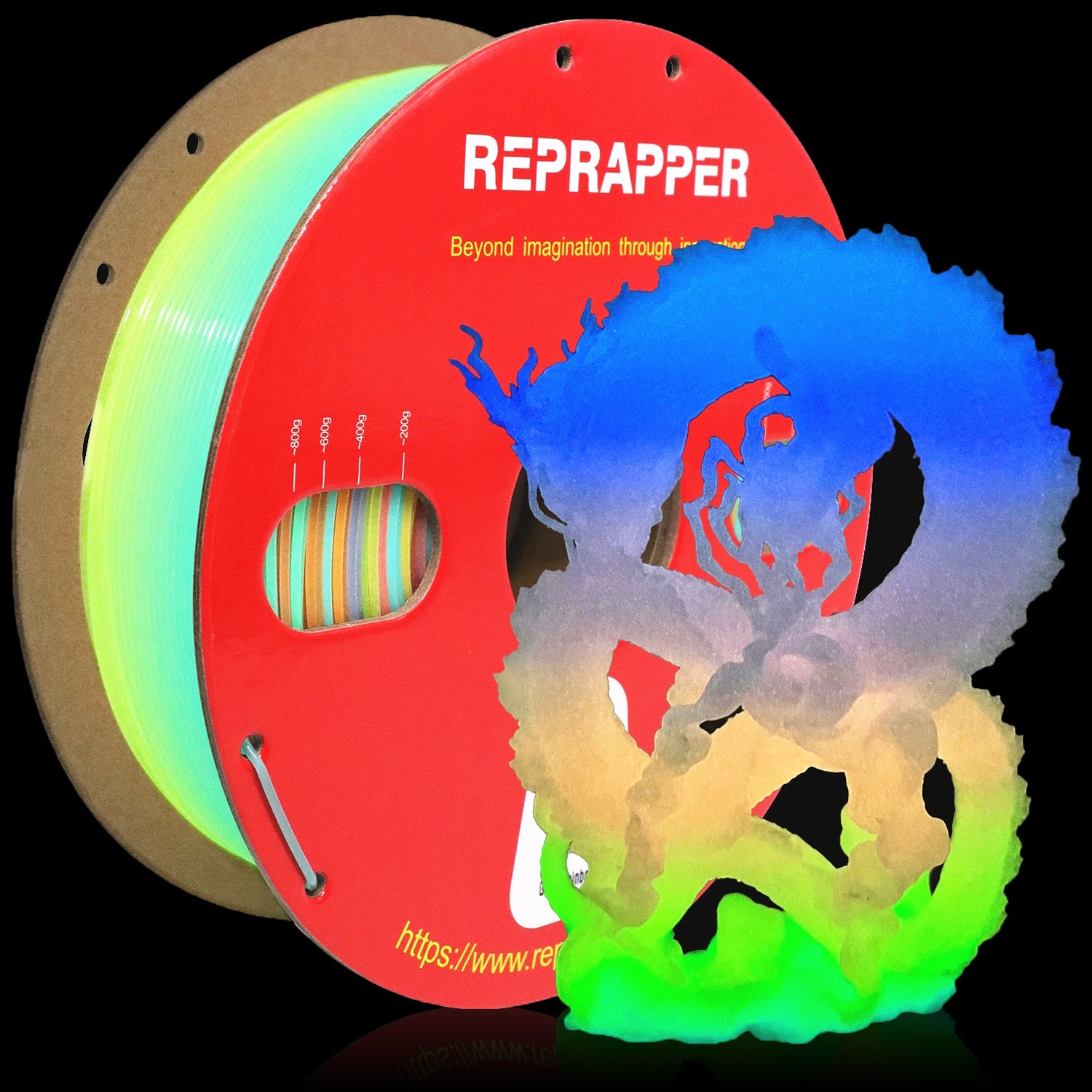 RepRapper Technologies Rainbow PLA