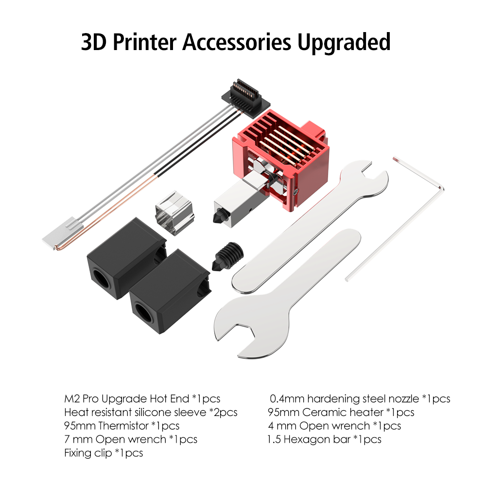 Modefine 3D M2 Pro Bambu P1 Series Hotend