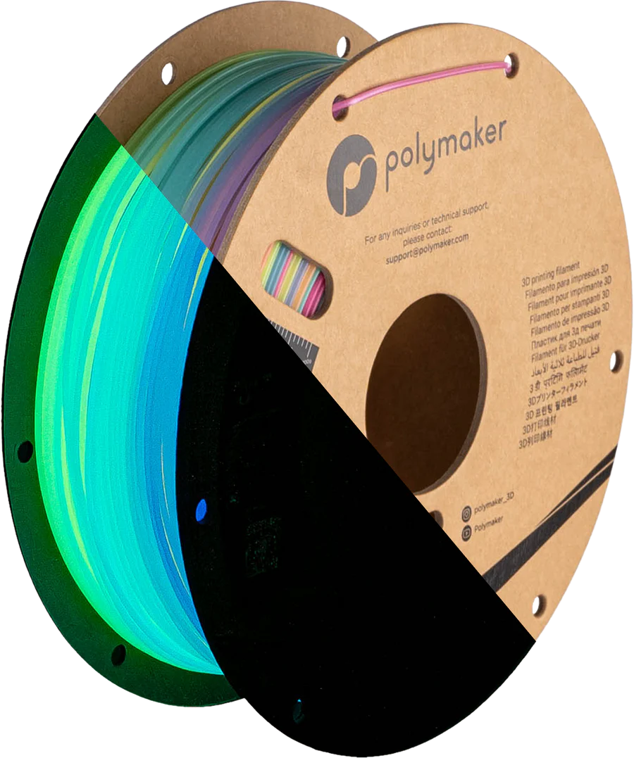 PolyLite Luminous Rainbows PLA