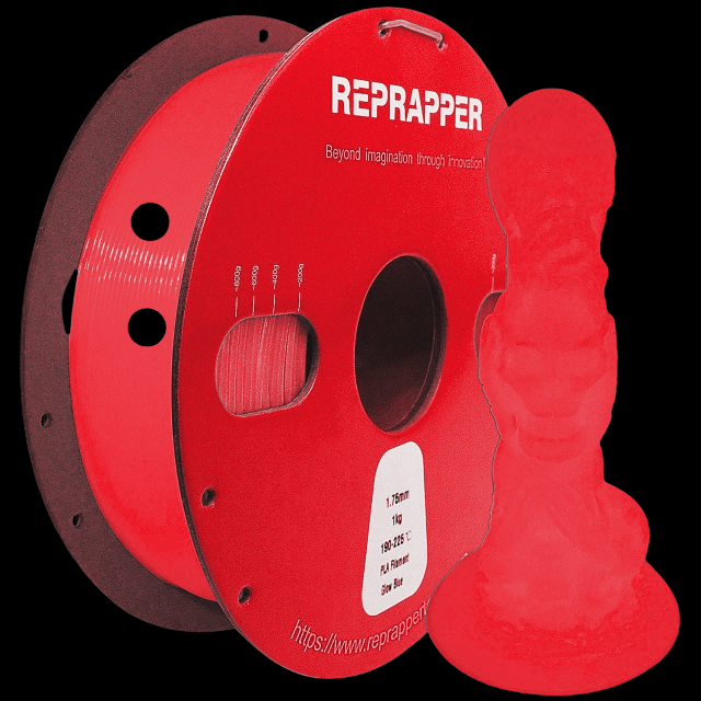 RepRapper Technologies - Glow-in-the-dark PLA - 1.75 mm