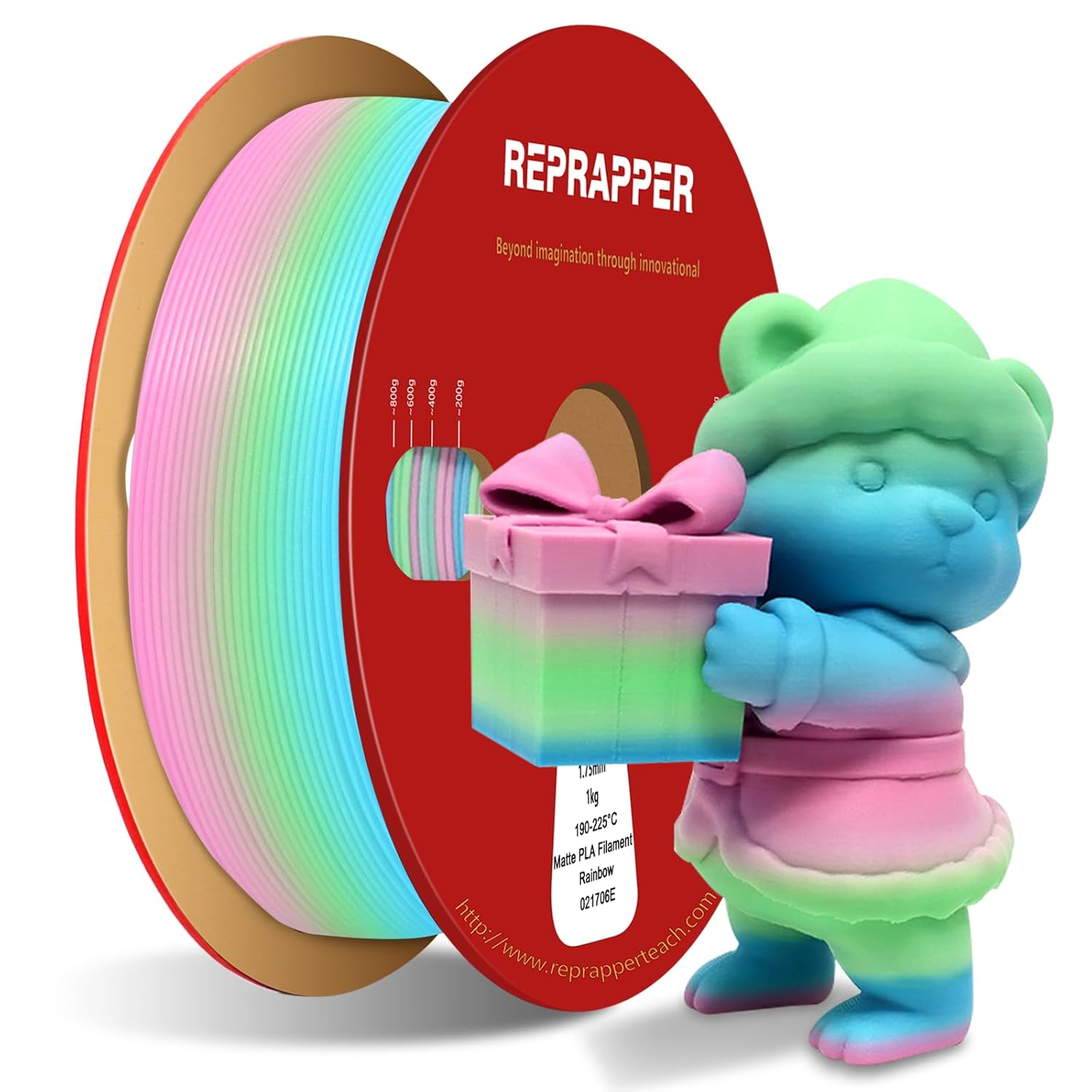 RepRapper Technologies Rainbow PLA