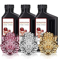 RepRapper Metallic 3D Printer Resin 405nm