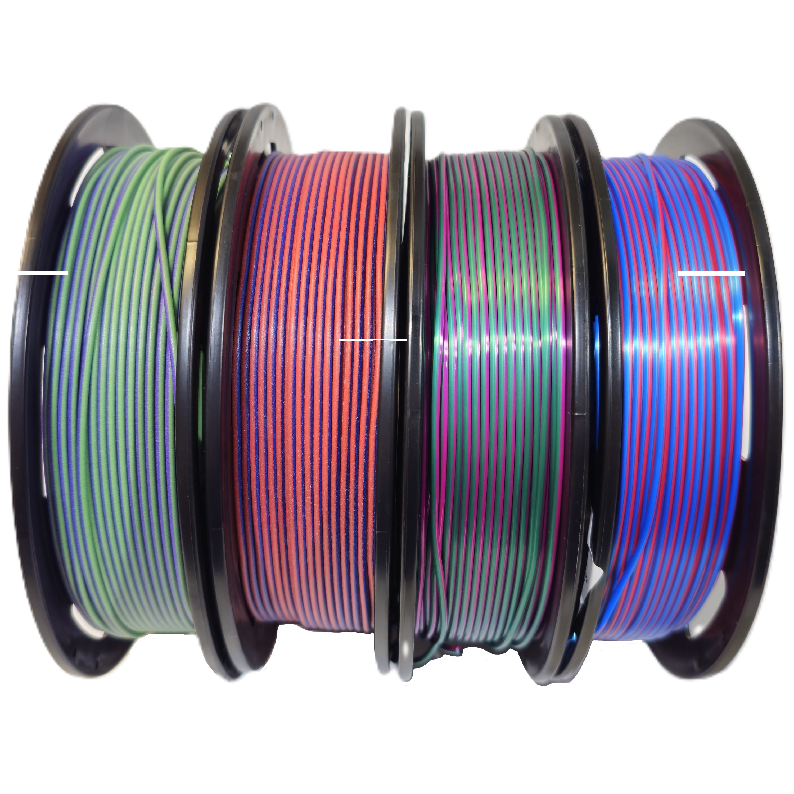 RepRapper Tech sample Pack PLA 250g x 4