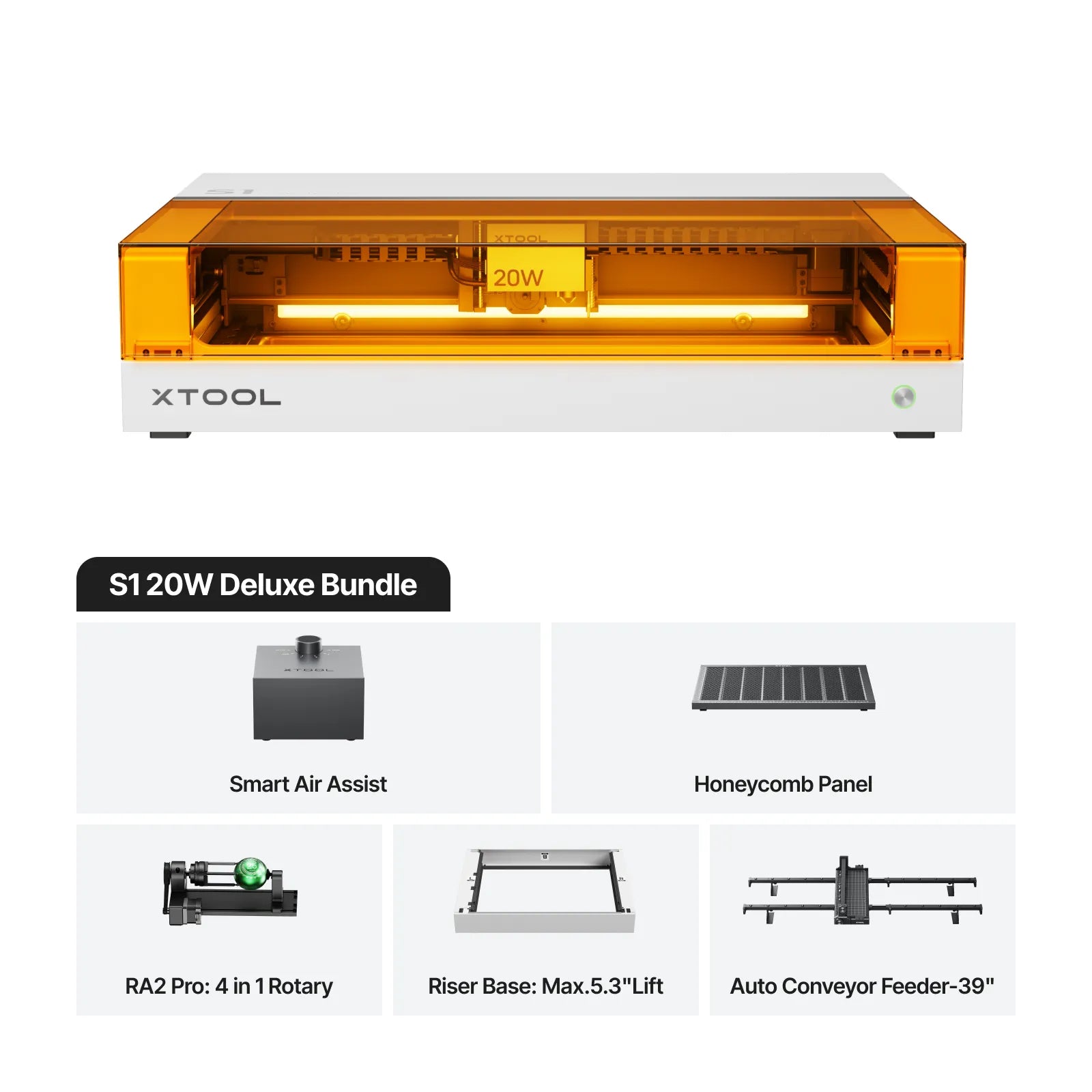 xTool S1 Enclosed Diode Laser Cutter