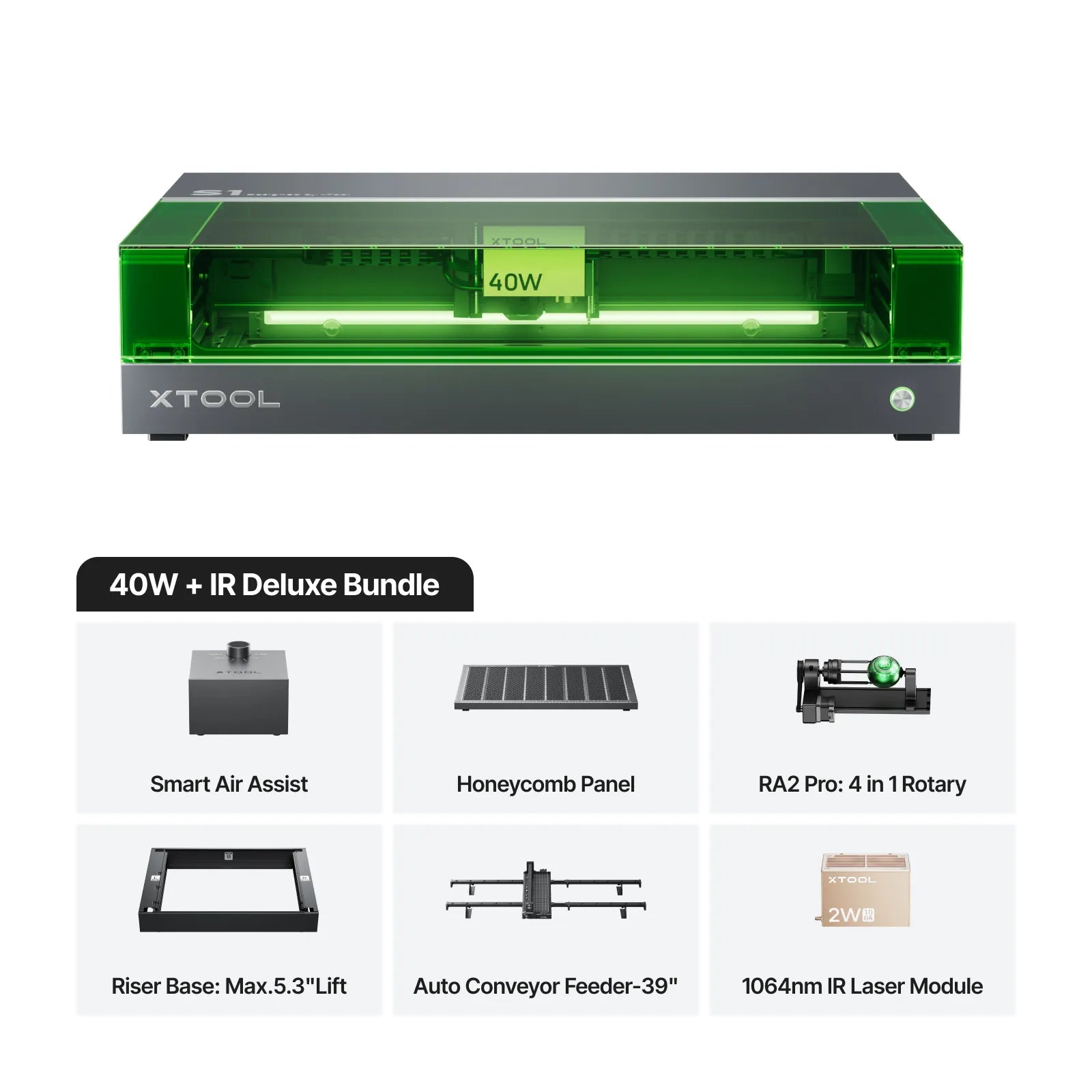 xTool S1 Enclosed Diode Laser Cutter