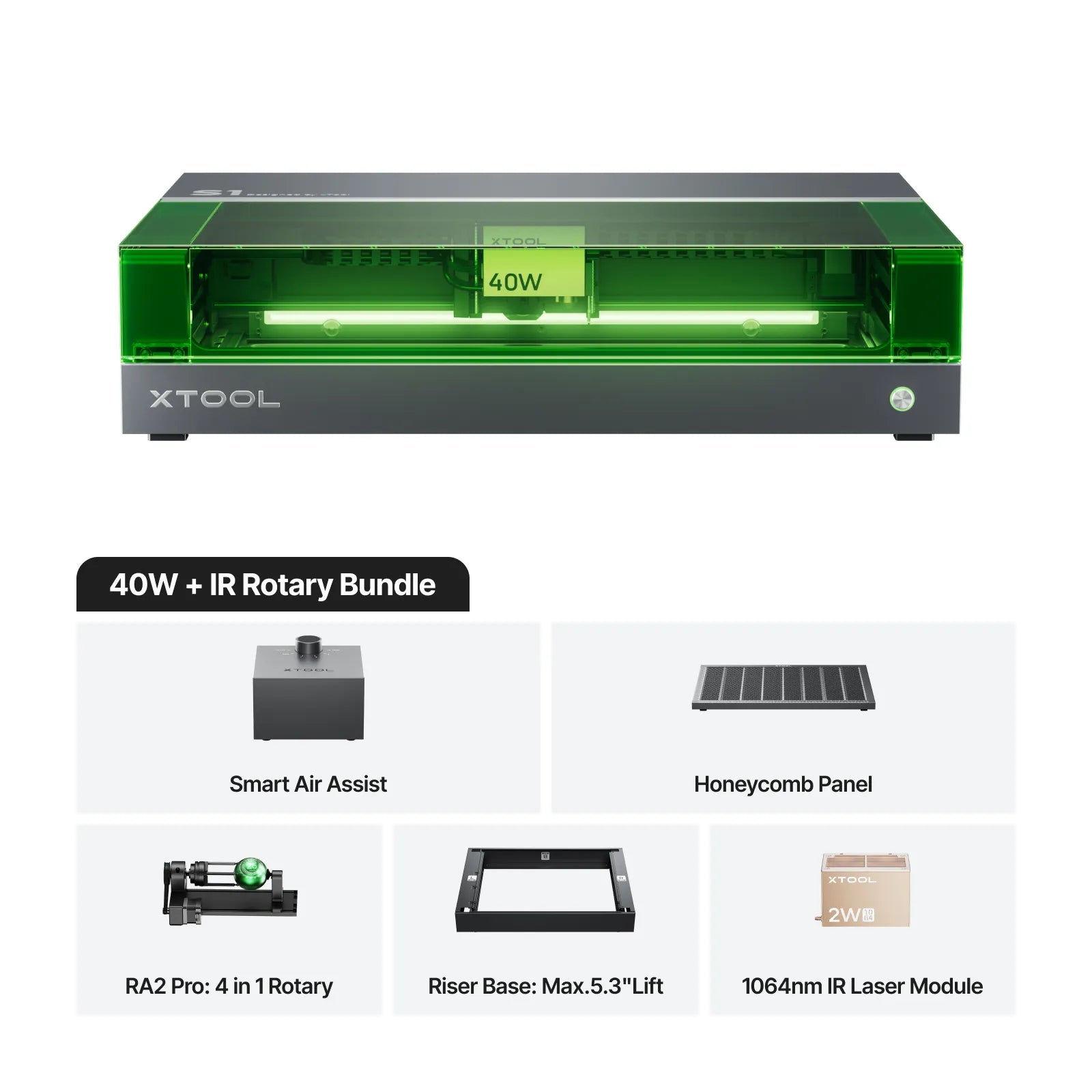xTool S1 Enclosed Diode Laser Cutter