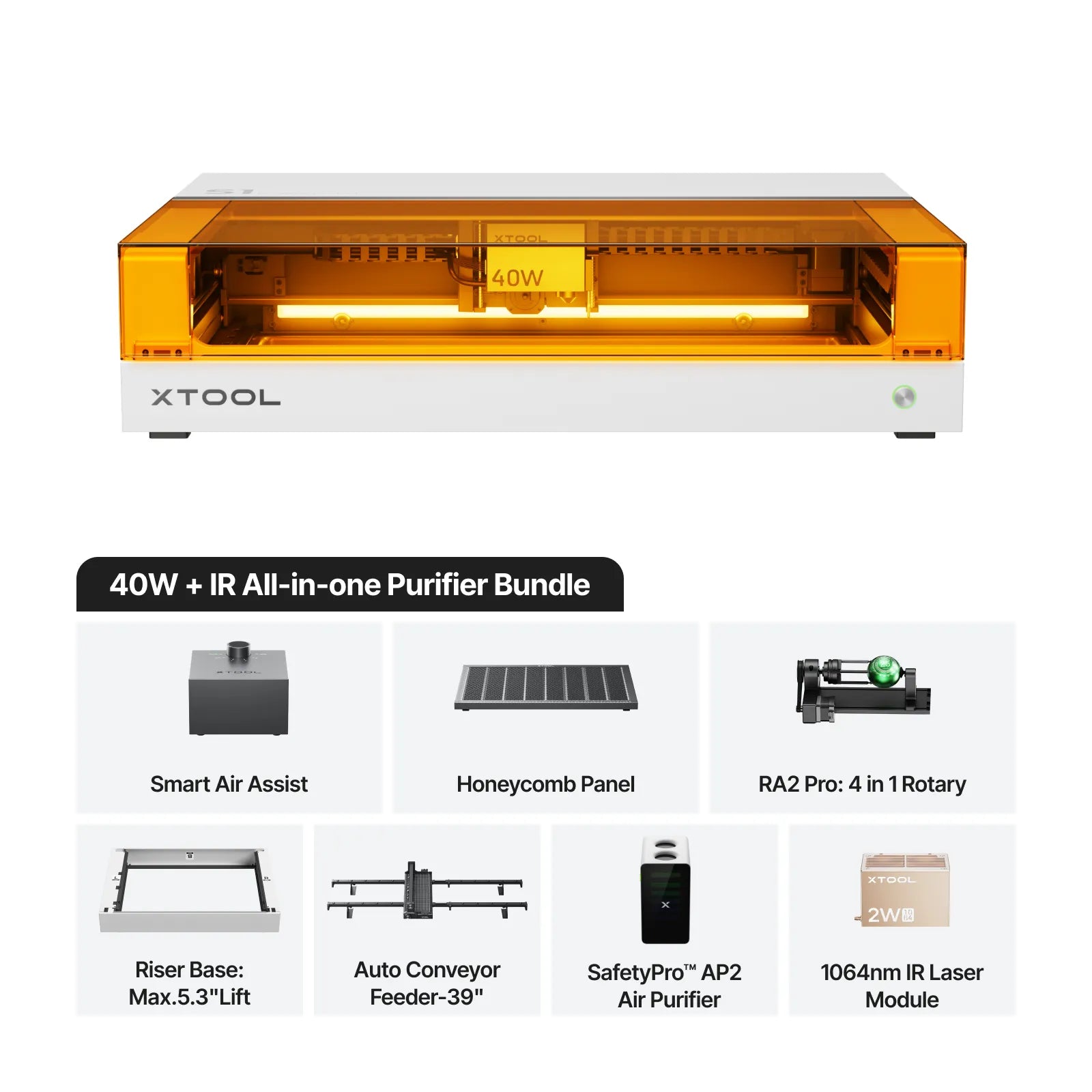 xTool S1 Enclosed Diode Laser Cutter