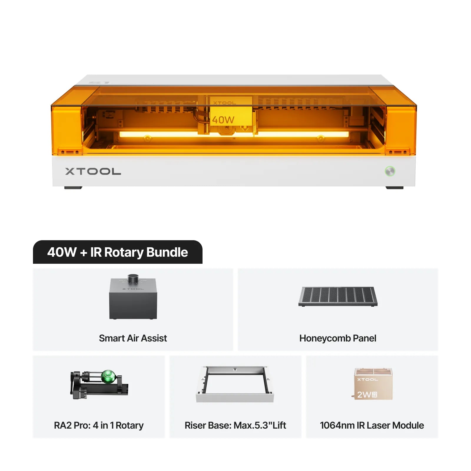 xTool S1 Enclosed Diode Laser Cutter
