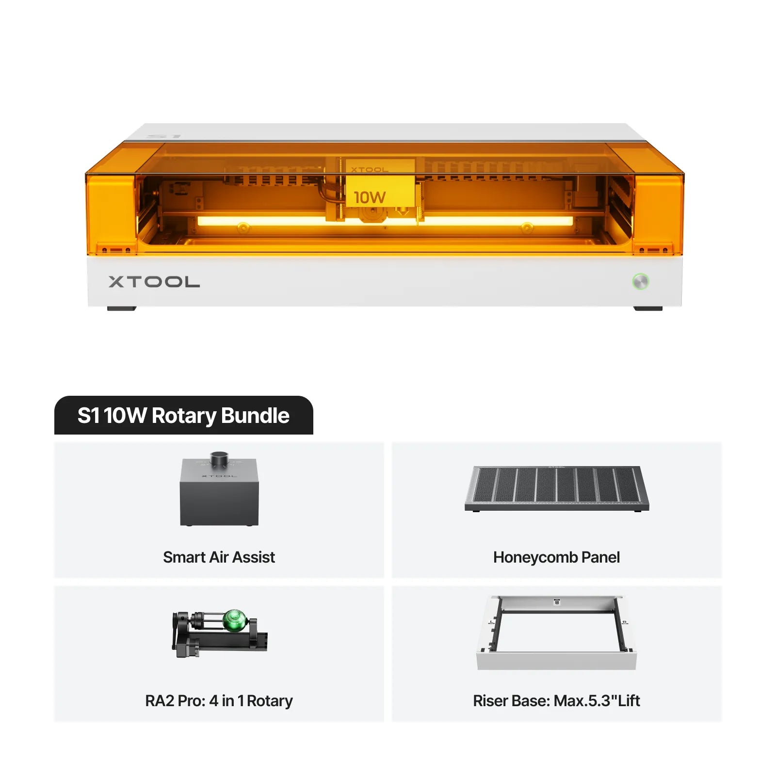 xTool S1 Enclosed Diode Laser Cutter