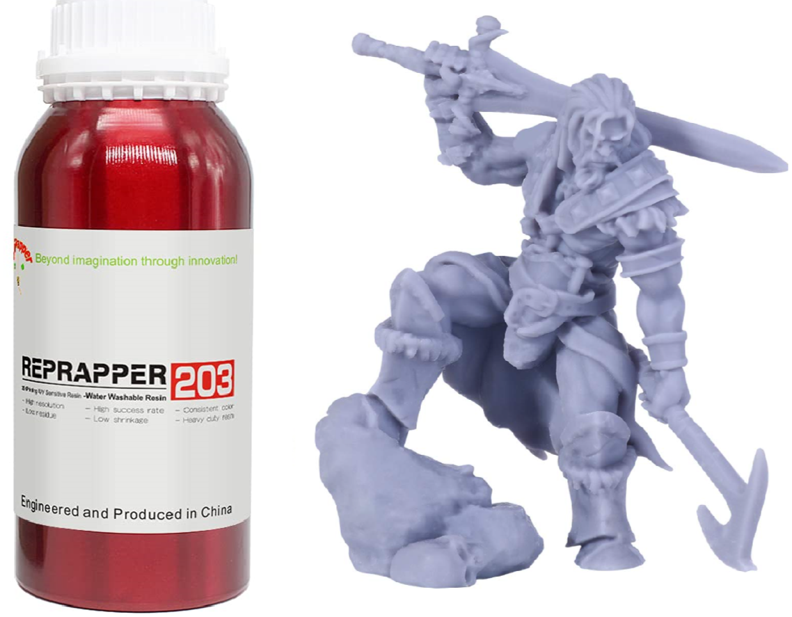 RepRapper Tech Water Washable Resin