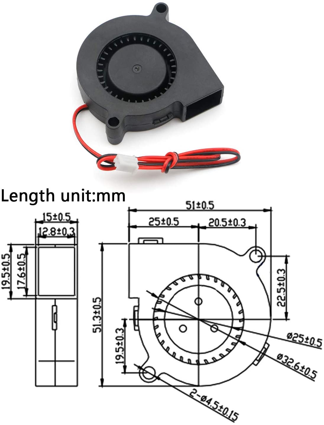 Blower style store fan