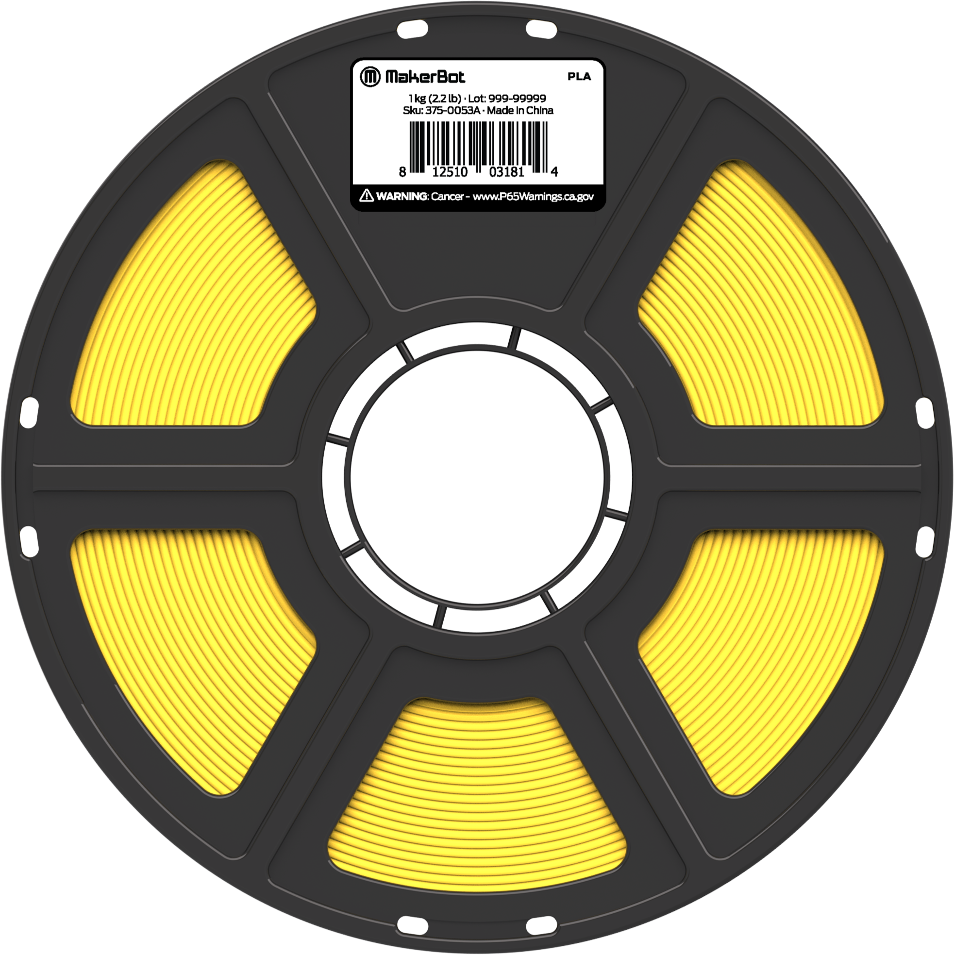 MakerBot PLA for SKETCH 1.75mm, 1 kg (2.2 lbs) - LEAD TIME MAY APPLY