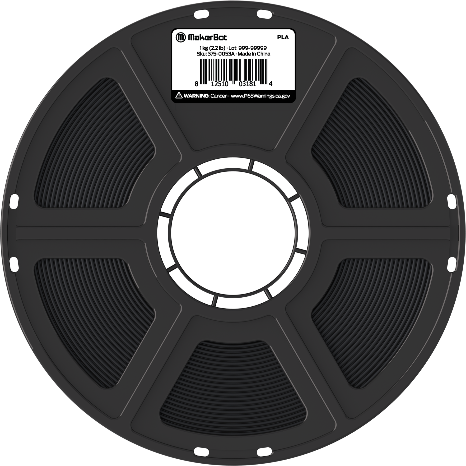 MakerBot PLA for SKETCH 1.75mm, 1 kg (2.2 lbs) - LEAD TIME MAY APPLY