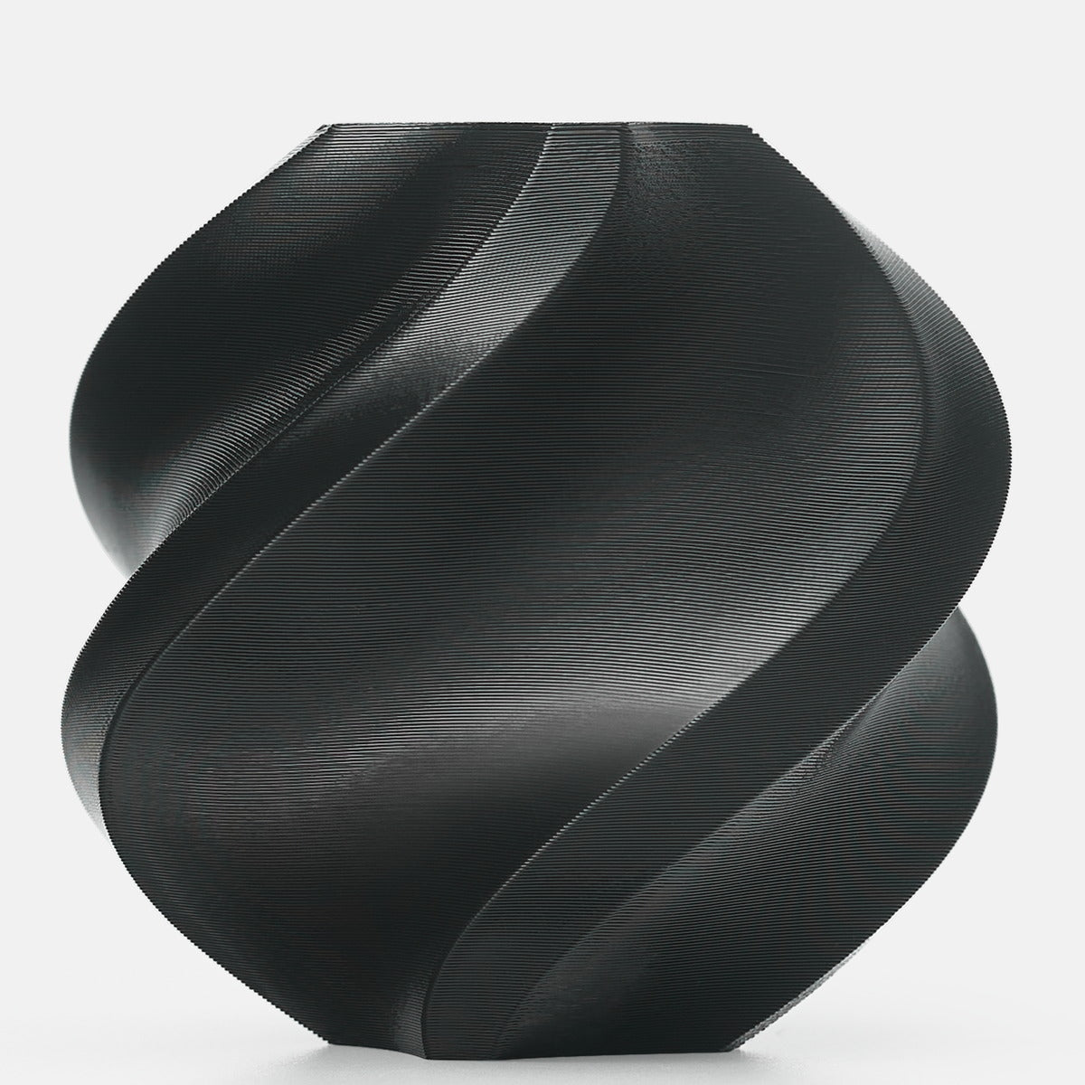 Bambu TPU 90A black printed sample showing flexible colour and surface