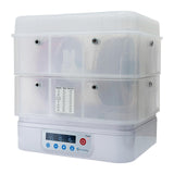 PrintDry Filament Dryer PRO4 with two clear drying chambers and control panel