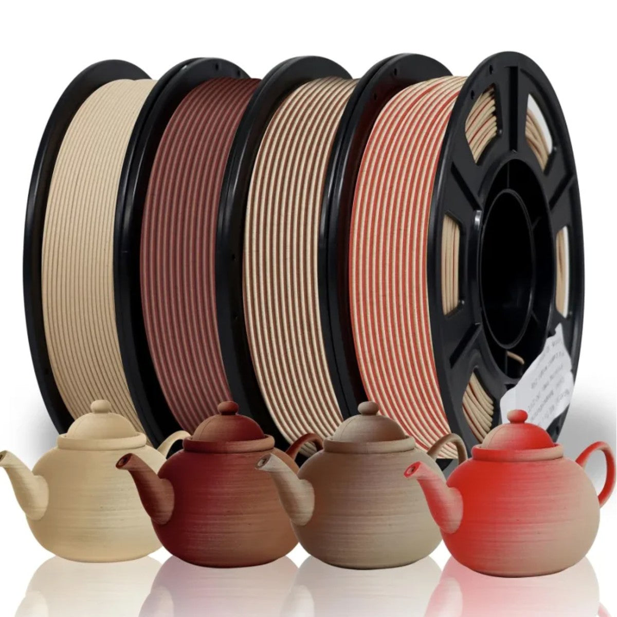 RepRapper Tech Dual Wood Infused PLA