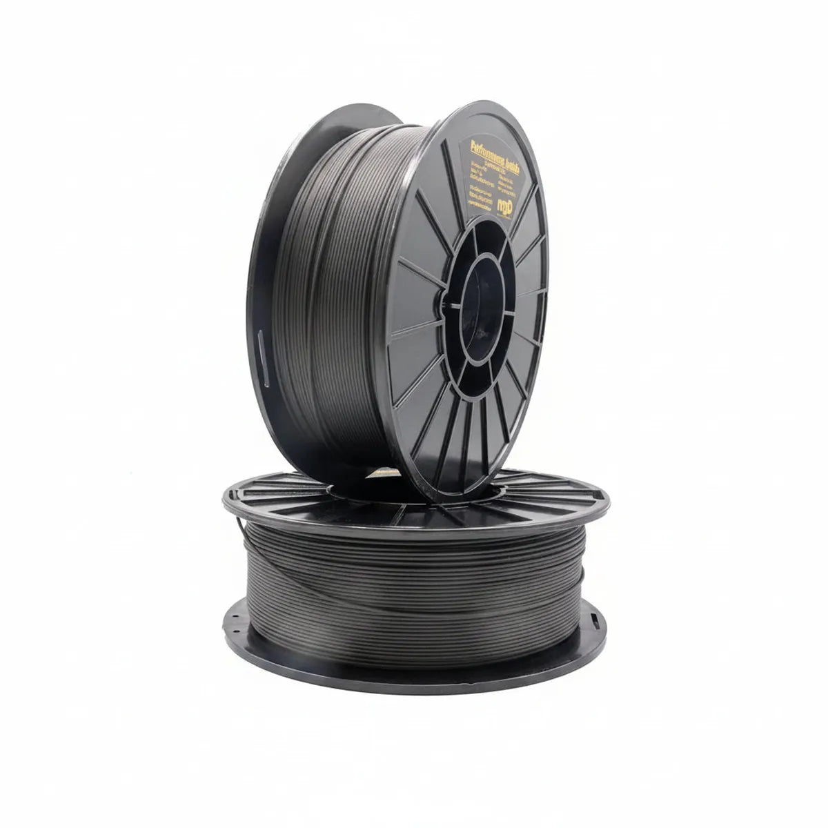 Matter3D PA6-CF black carbon fiber nylon filament spools