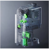 Cutaway of the SPARKX i8 QuarTeks printhead with four filament channels feeding one nozzle