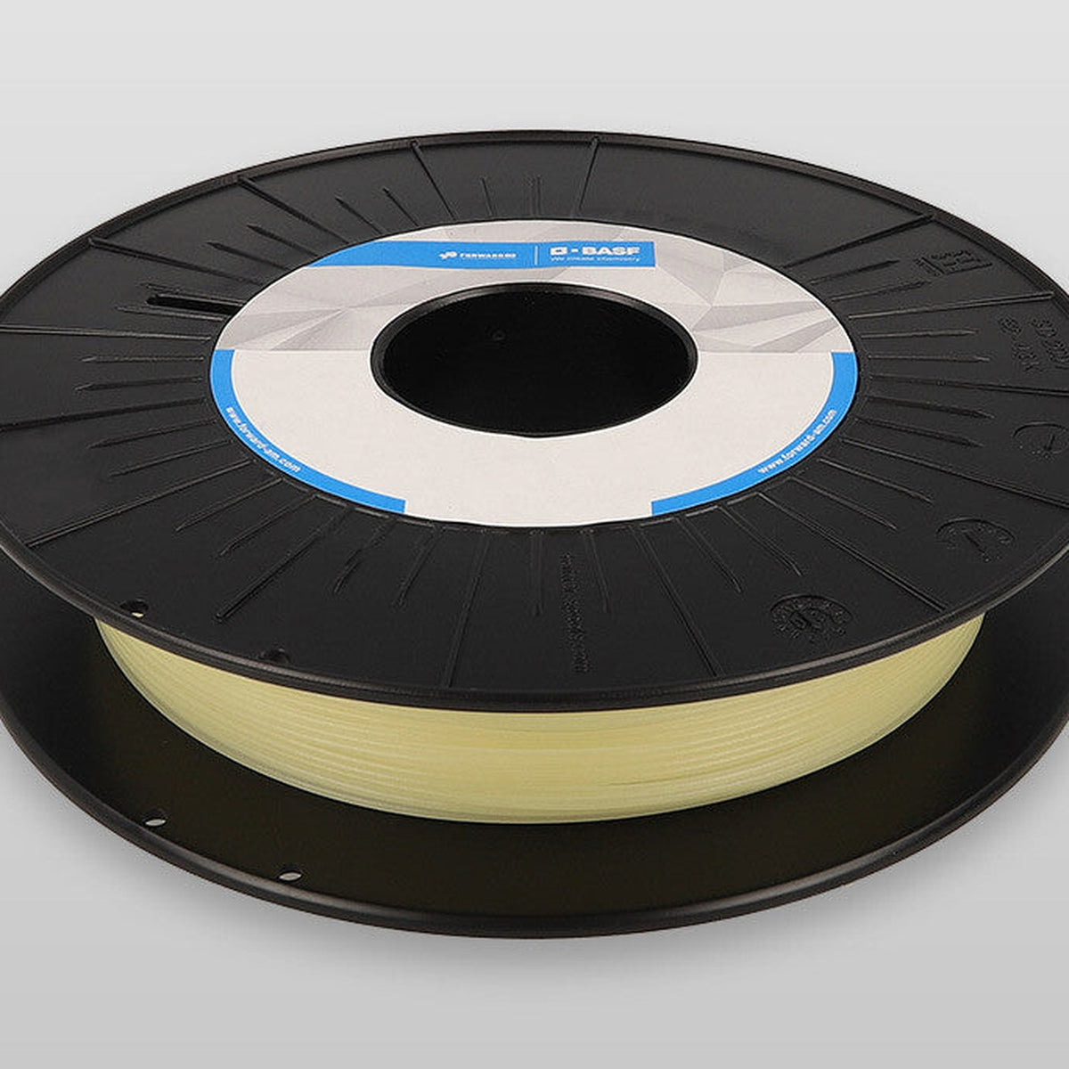 Ultrafuse BVOH Natural filament spool angled view