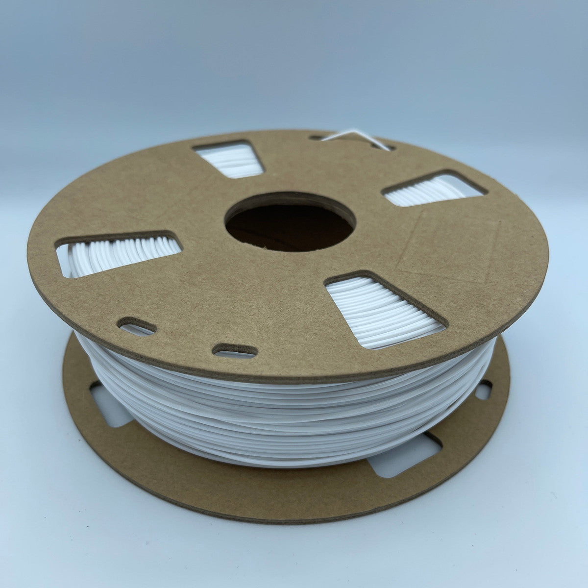 Matter3D Performance PETg White filament on cardboard spool