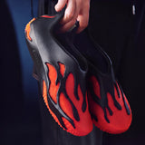 Shoe printed on the Creality K3 with soft and rigid TPU in one part
