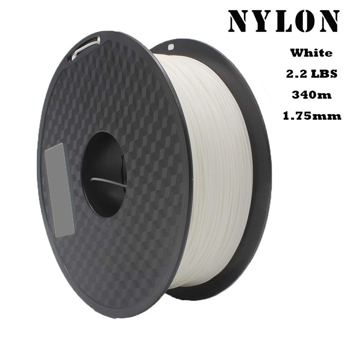 RepRapper Tech Nylon White 1.75 mm