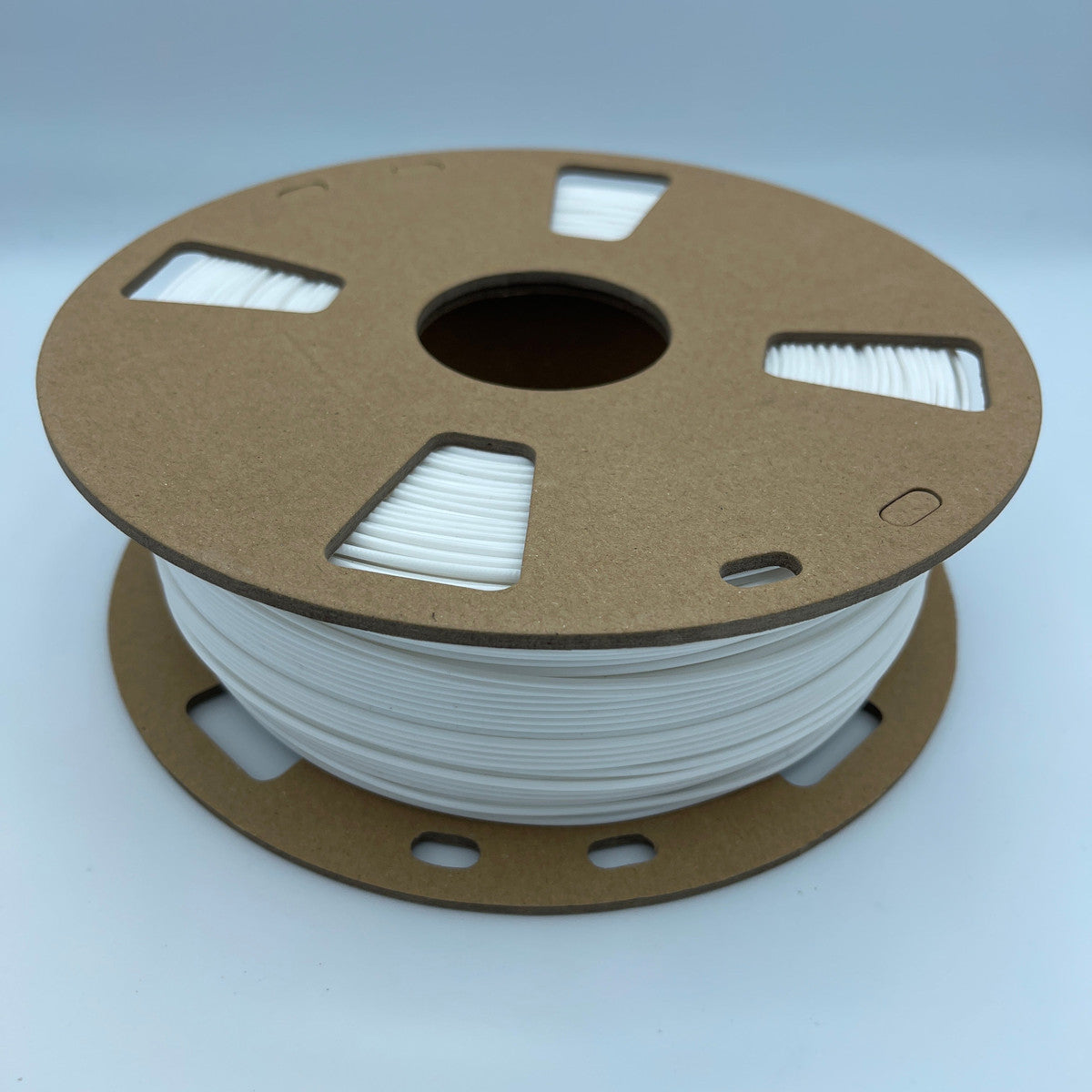 Matter3D Performance PLA White filament on cardboard spool