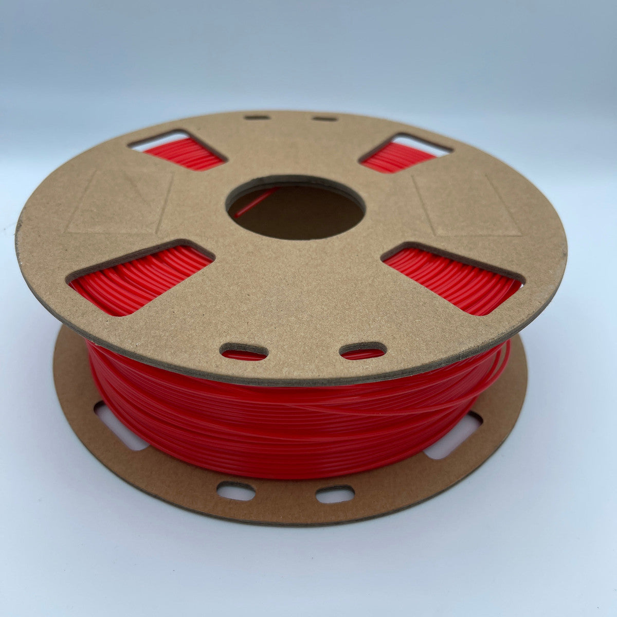 Matter3D Performance PLA Red filament on cardboard spool