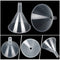 4.5 Inch Wide Mouth Clear Plastic Funnel