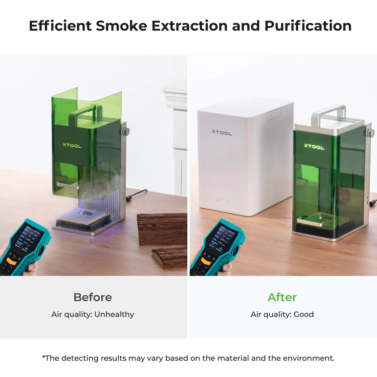 Desktop Air Purifier for xTool F1/F2/ M1 Ultra