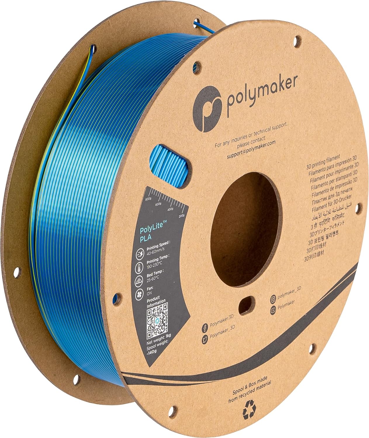 Panchroma Dual Silk PLA 1 kg