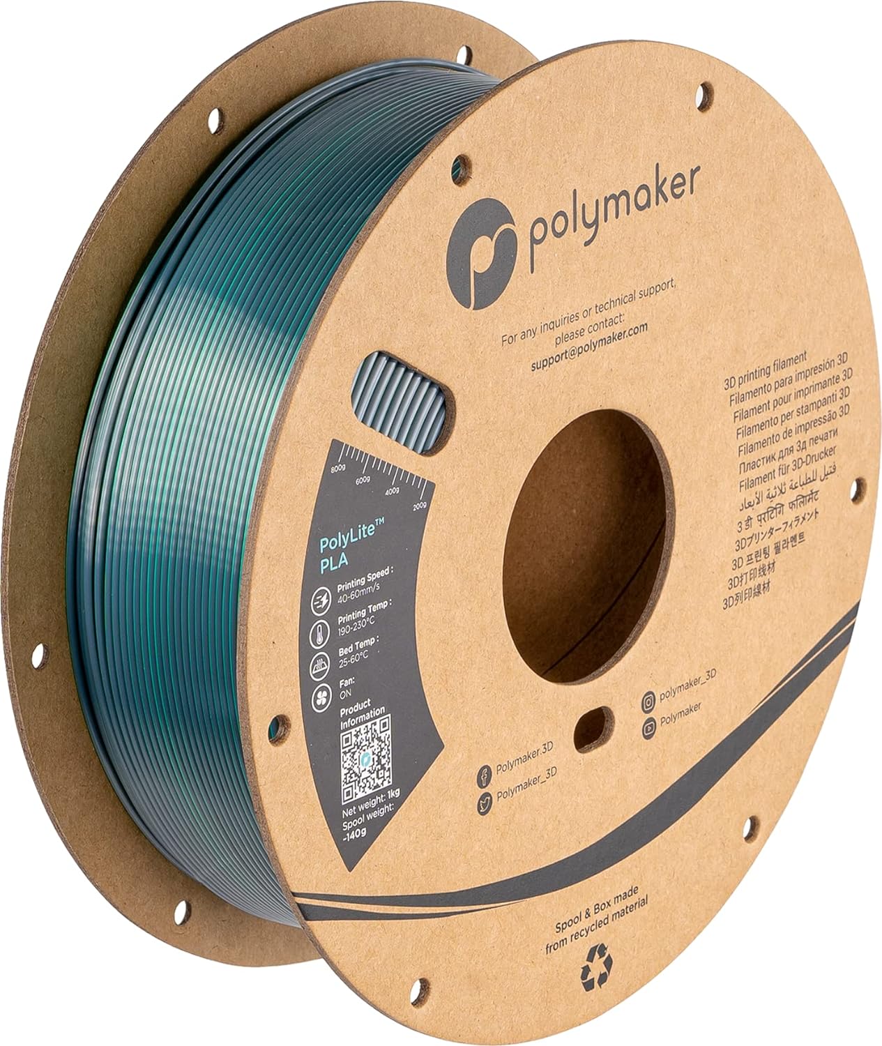 PolyLite Dual Silk PLA 1 kg