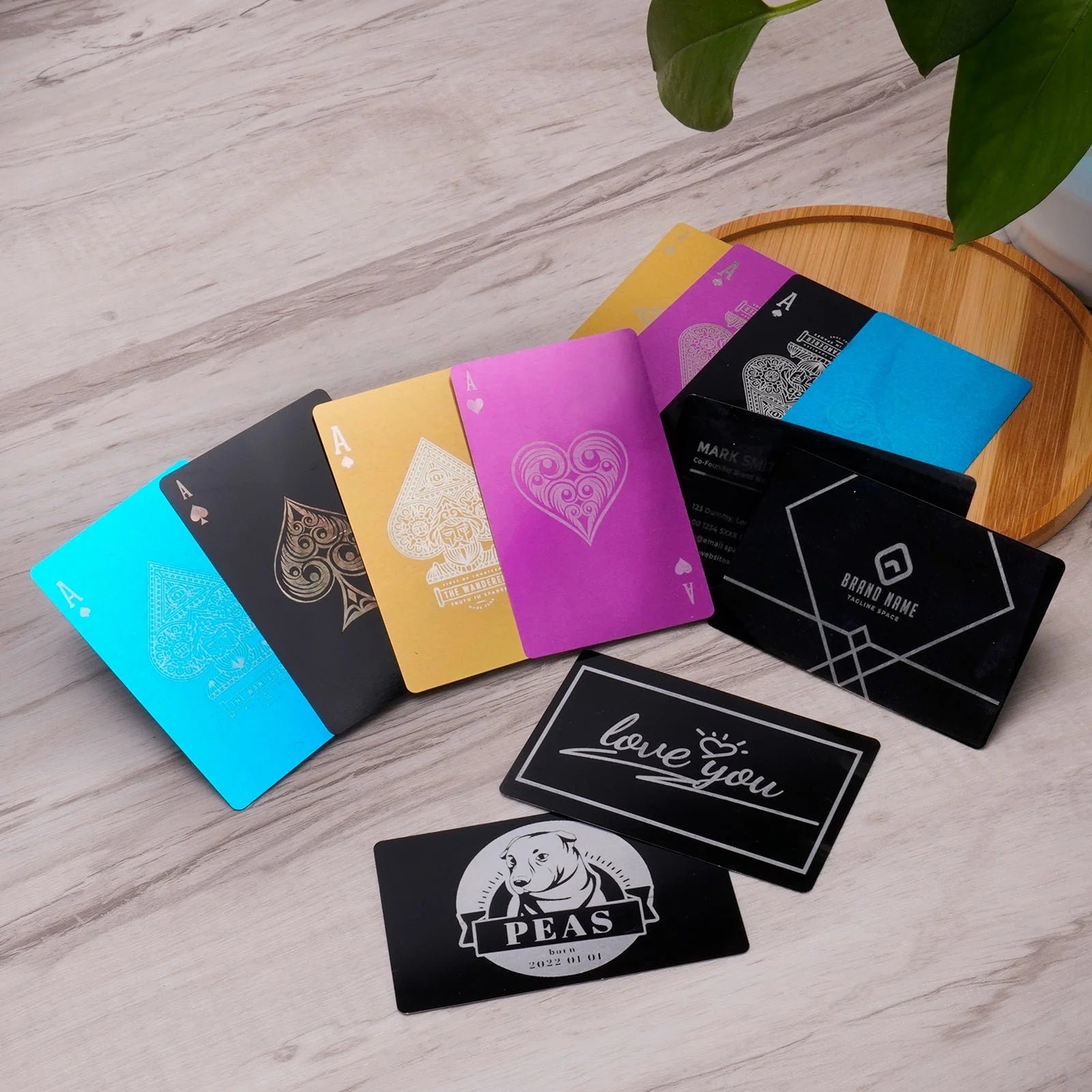 Metal Business Cards (60pcs)