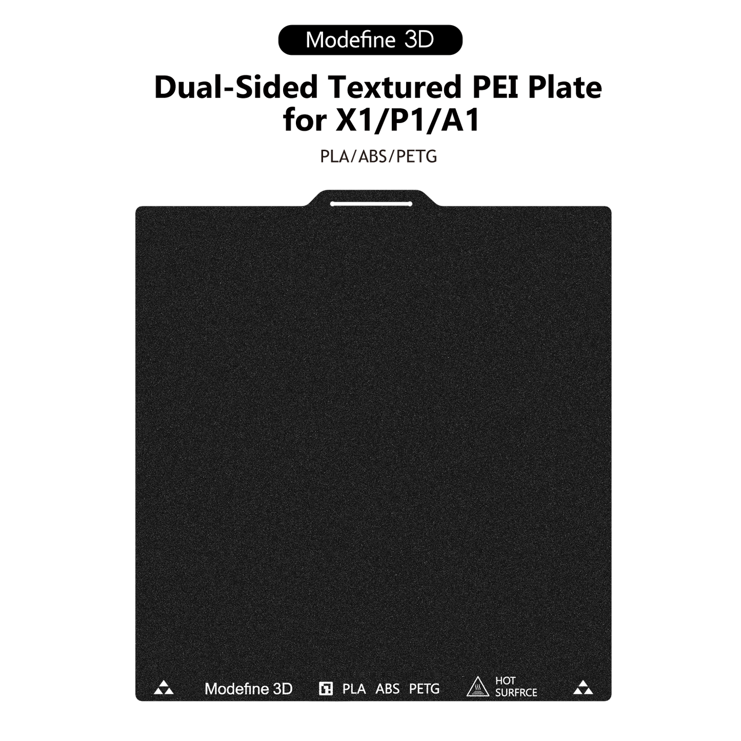 Modefine 3D Bambu Cool PEI Plate A1/A1 Mini/P1/X1 Series