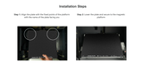 Modefine 3D Bambu Cool PEI Plate A1/A1 Mini/P1/X1 Series