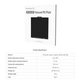 Modefine 3D Bambu Textured PEI Plate A1/P1/X1 Series