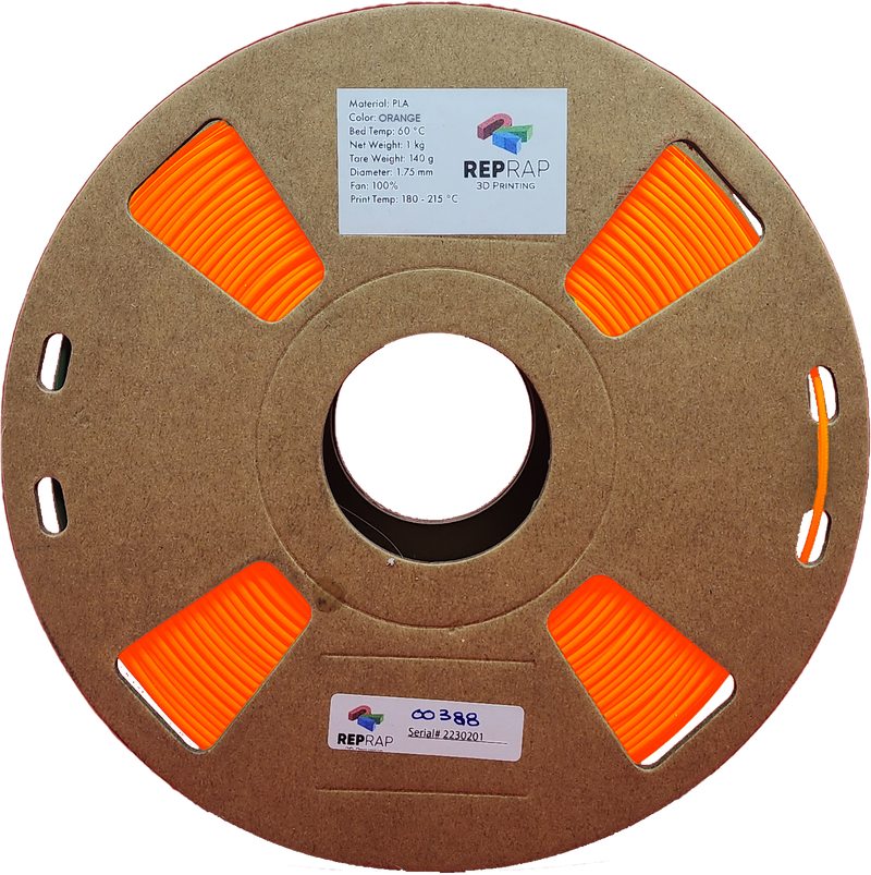 Filament at RepRapWarehouse in Edmonton. 3D printing Experts