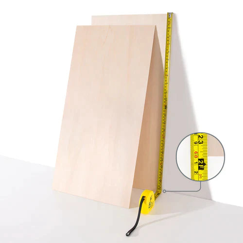 1/8"x12"x24" Basswood Plywood Sheets (6pcs)