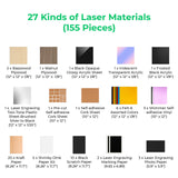 Ultimate Laser Material Kit (155pcs)