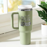 Stainless Steel Tumbler with Handle (40oz)