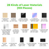 xTool Ultimate Laser Material Kit (159pcs)