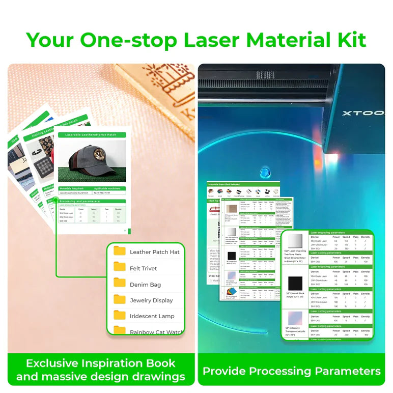 xTool Ultimate Laser Material Kit (159pcs)