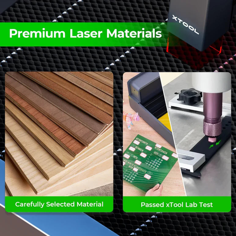 xTool Ultimate Laser Material Kit (159pcs)