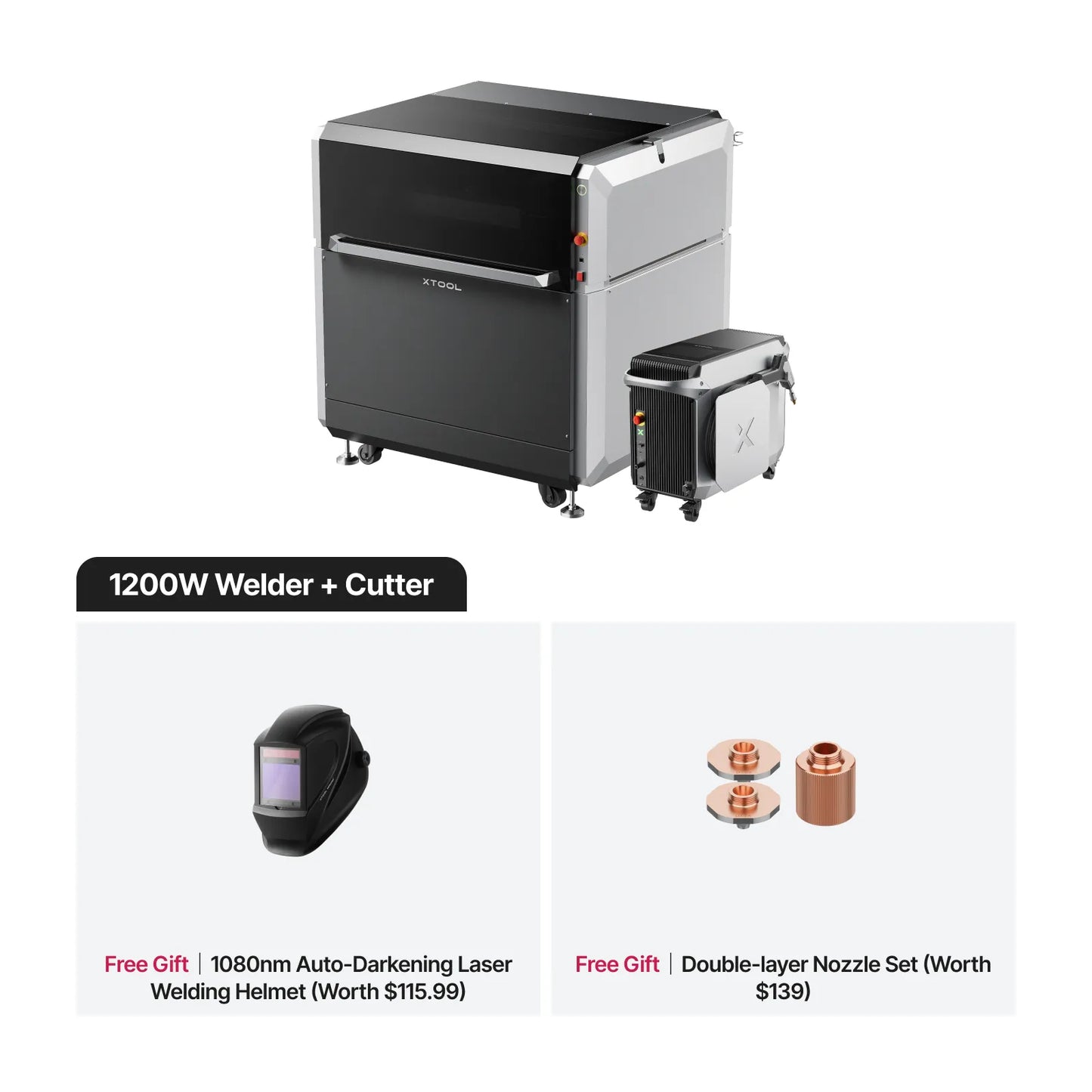 xTool MetalFab Laser Welder/ CNC Cutter