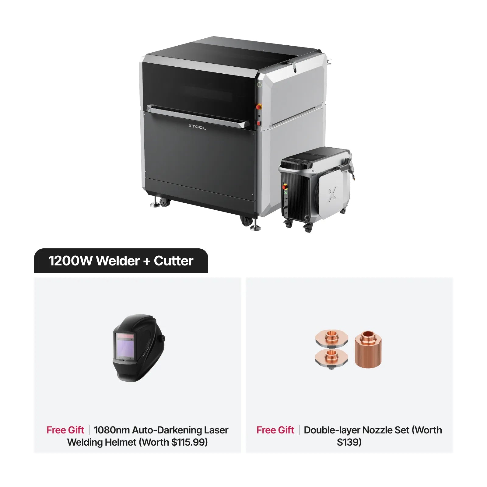 xTool MetalFab Laser Welder/ CNC Cutter