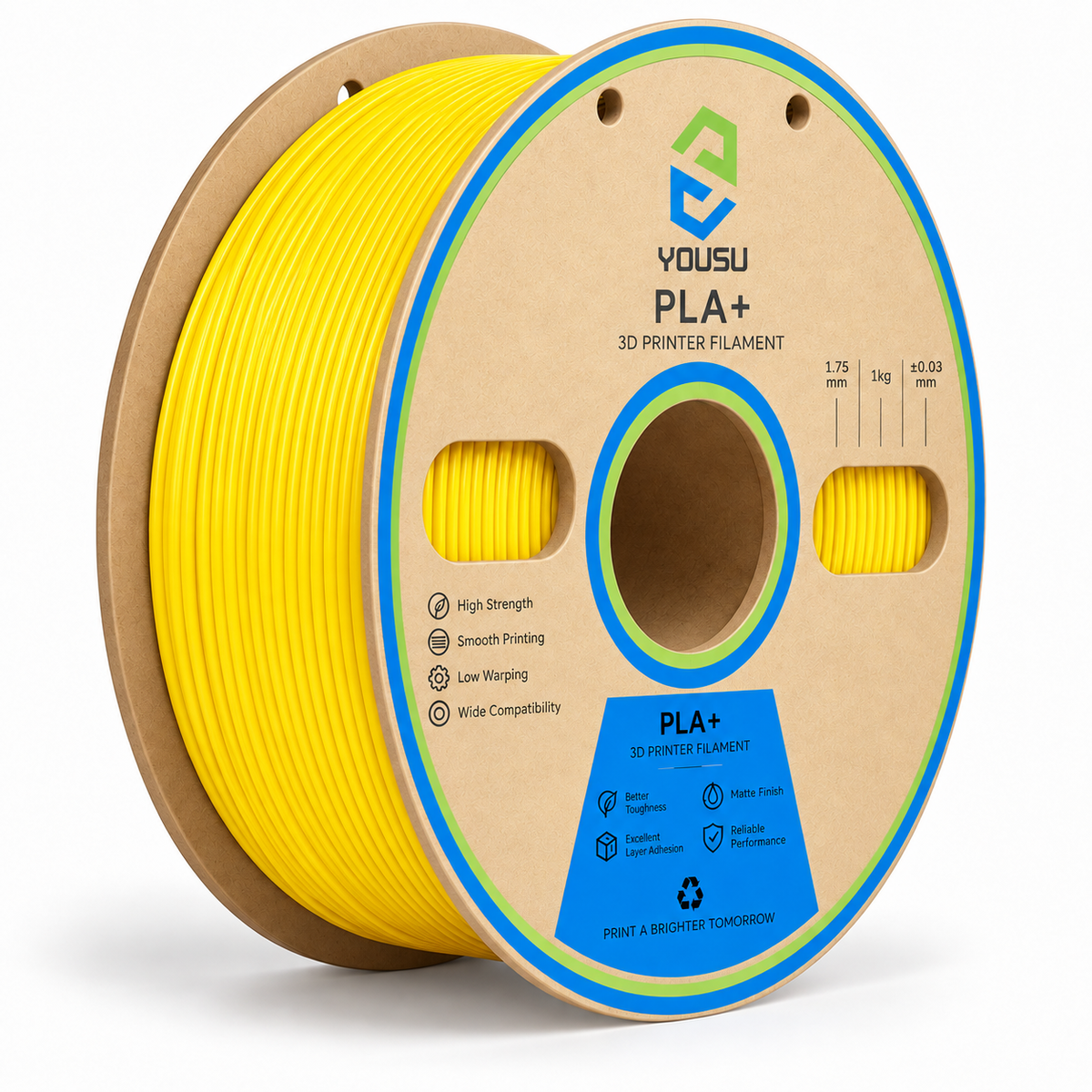 YouSu PLA Plus yellow 1 kg spool