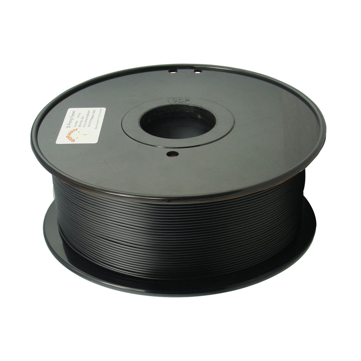 RepRapper Tech TPU 95A Black filament spool